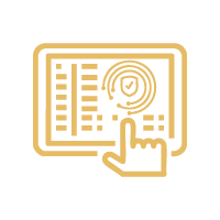 Icon representing combined wealth creation and life protection