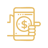 Icon representing flexible premium payment options